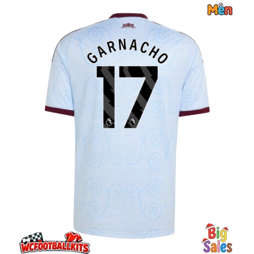 Aston Villa Alejandro Garnacho #17 Replica Third Stadium Shirt 2026-27 Short Sleeve